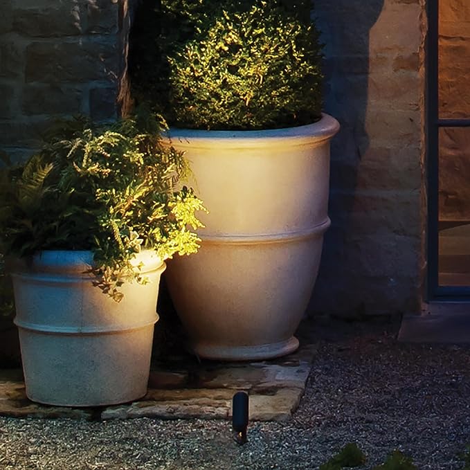 Hinkley Landscape Lighting Hardy Island 1536MZ Spot Light - MR16 LED Bulb Required, 50w - Matte Bronze Clear Lens
