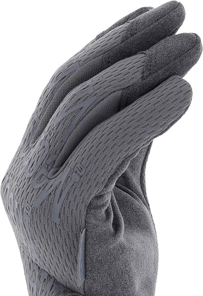 Mechanix Wear Original Tactical Glove - High Performance Anti-Slip Grip Safety Gloves - Impact Resistant & Touchscreen Capable - Small - Wolf Grey