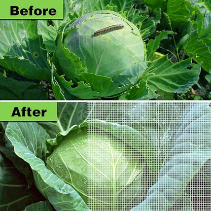 Garden Netting for Raised Bed 10'x 26', Mesh Netting Plant Covers, Bird Netting for Garden Protection, Plant Net Barrier, Screen for Row Cover, Vegetables, Fruits, Flowers
