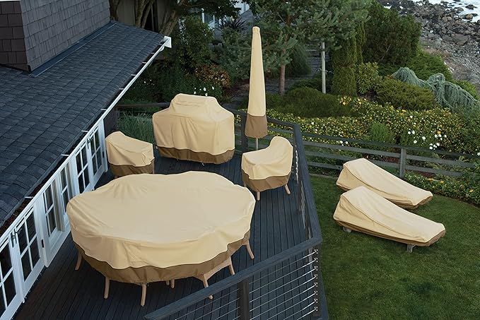 Classic Accessories Veranda Water-Resistant 38 Inch BBQ Grill Cover