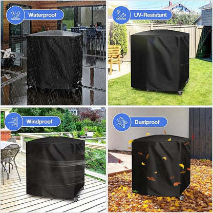 Grill Cover for Blackstone Model 8003 E-Series 22" Electric Tabletop Griddle with Prep Cart, Waterproof Heavy Duty Indoor Griddle Cover