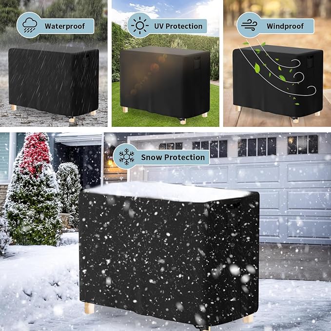 Custom Cover for Outdoor Raised Garden Bed for Winter (Only Cover), Waterproof Raised Planter Boxes Stand Covers Heavy-Duty Garden Bed Covers, Protection for Winter Snow, Frost, and Rain