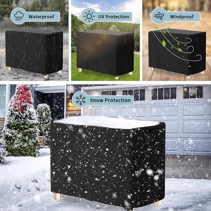 Outdoor Raised Garden Bed Cover for Winter (Only Cover), Waterproof Raised Planter Boxes Stand Covers - 41 x 16 x 30 inch