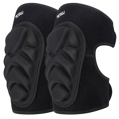 Knee Pad Women Men for Gardening House Working, Floor and Carpet Cleaning, Construction Work, Cleaning Knee Pads With High Elastic Fabric Black M