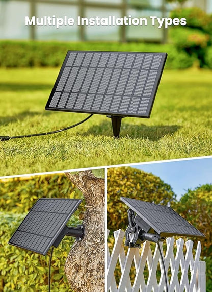 Brightown 38FT Solar String Lights Outdoor with USB Charging & 16 LED Shatterproof Bulbs, Solar Patio String Lights Outdoor for Cafe Garden Deck Outside Wedding - Last for 20Hrs+