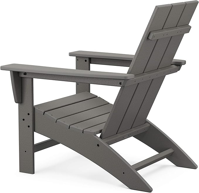 POLYWOOD AD420LI Modern Adirondack Chair, Lime