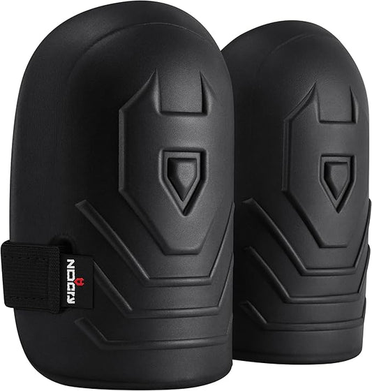 NoCry Gardening Knee Pads for Women and Men – Waterproof Foam Padding in a Lightweight Yet Durable Design; Easy to Wear with Adjustable Elastic Hook-and-Loop Straps – Ideal for the Garden and Yard Work