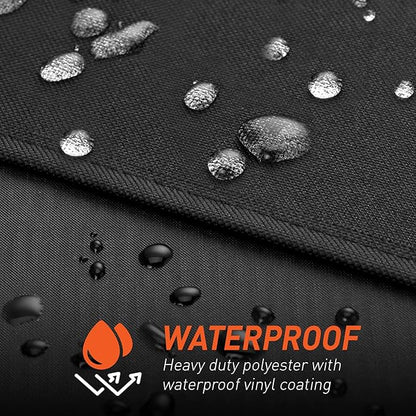 Arcedo Grill Cover Compatible with Pit Boss 1100 Pro Series Pellet Gas Combo Grill, Heavy Duty Waterproof All Weather Protection for Outdoor Wood Pellet BBQ
