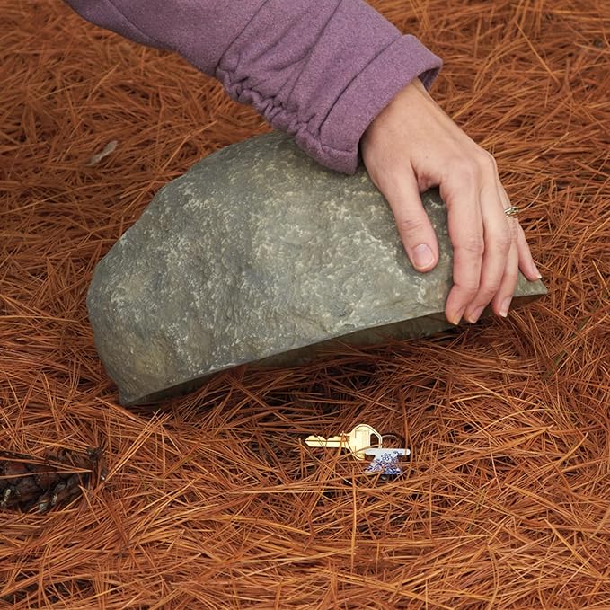 Deckorators 10 inches x 8 inches x 5 inches Gray Key Landscape Rock