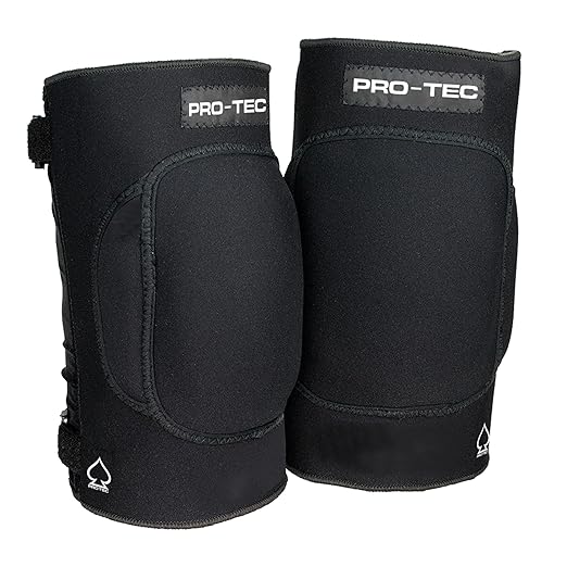 Pro-Tec Undercover Snow Knee Pads – Slim, Low Profile, EVA Foam Knee Gear for Skiing and Snowboarding