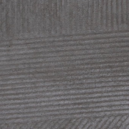 Deco 79 Set of 2 Grey Polystone Contemporary Planter 13, 15 Inches