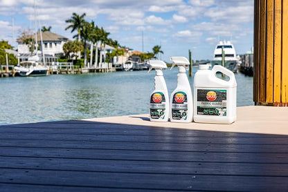 303 Marine Fabric Guard for Boat Covers & Canvas, 1 Gallon | Restores water and stain resistance on boat covers, canvas, and marine fabrics.