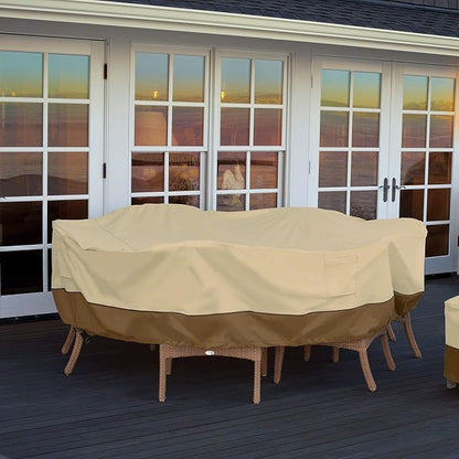 Classic Accessories Veranda Water-Resistant 80 Inch General Purpose Patio Furniture Cover, Outdoor Furniture Cover