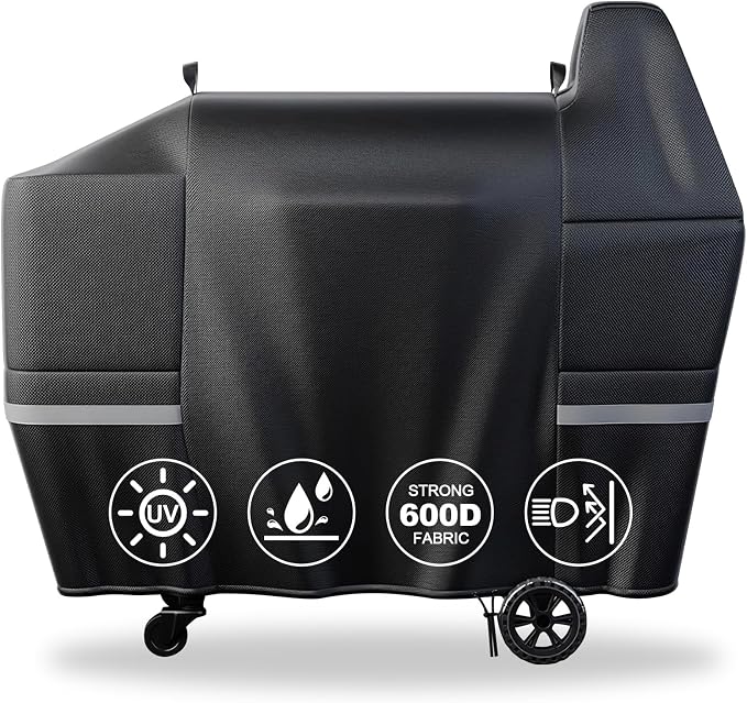 Grill Cover for Pit Boss Austin XL, 600D Pellet Smoker Cover for Pitboss 1000 Series, 1000D3, 1000S, 1000SC, 1000SQ, 1000SC2, 1100 Pro, Rancher XL 1000, 1150 & Z Grill 1000 Series Wood Pellet Grills