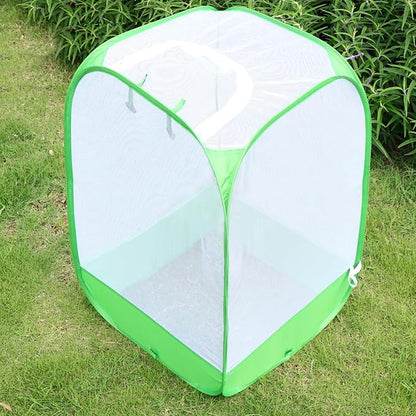 36" Outdoor Mesh Plant Enclosure, Plant Cover for Pests, Bird and Pest Protection Guard for Fruit, Vegetables, Flowers and Herbs Pop-Up Cage 24 x 24 x 36 Inches Without Bottom