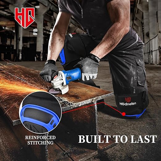 Professional Knee Pads for Work,Construction Knee Pads for Men and Women,Upgrade Thickened Foam Pads and Gel,for Roofing Gardening Cleaning Floors,Adjustable Thigh