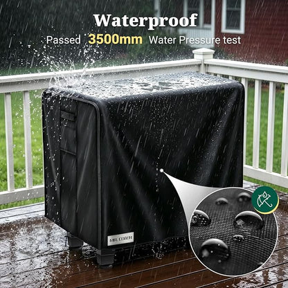 MR. COVER Outdoor Prep Table Cover, Compatible with 36 inch Keter Unity Small Portable Table, 600D Heavy Duty Waterproof for Grill Dining Kitchen Island Cart Protective, Outdoor Storage Cabinet Cover