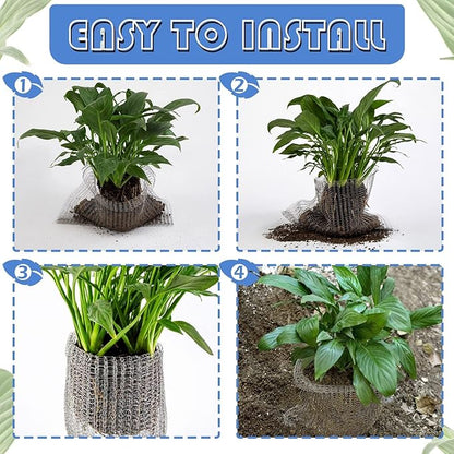 5 Pcs 5 Gallon Root Guard Gopher Proof Wire Basket Mole and Vole Mesh Wire Baskets Underground Stainless Steel Wire for Plants Root Protection
