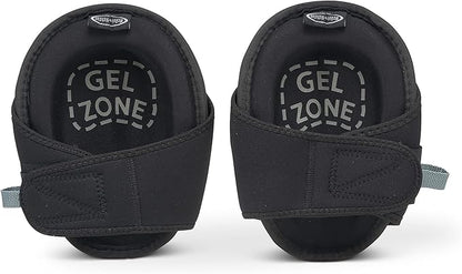 McGuire-Nicholas Gel Lite Pro Flooring Knee Pads for Men and Women, Soft Gel Adjustable Knee Pads for Gardening, Flooring, and Work, Navy/Black | 22382