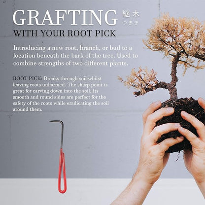 BambooMN Root Pick - Red - 1 Unit