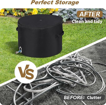 Garden Hose Holder storage bag, Hose pot protection bag, Storage bag for Garden tools, RV Hose Storage Bag, water hose holders bag for outside or inside, Storage bag for garage, warehouse