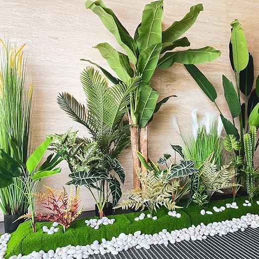 YISZM 10lbs White River Rocks, 2-3 Inch Natural Pebbles for Indoor Plants, High Polished Decorative Stones Vase Filler Fish Tank Aquariums Landscaping Garden Outdoor and Indoor DIY