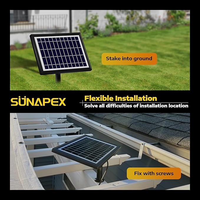 SUNAPEX Solar String Lights Outdoor Waterproof,96FT Solar Patio Lights with Shatterproof Edison Bulbs,Outdoor String Lights Solar Powered for Patio,Camping,Backyard