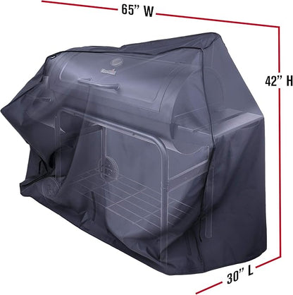 Charbroil® Extra Large 65" Grill/Smoker Cover, Black - 4419768P04V