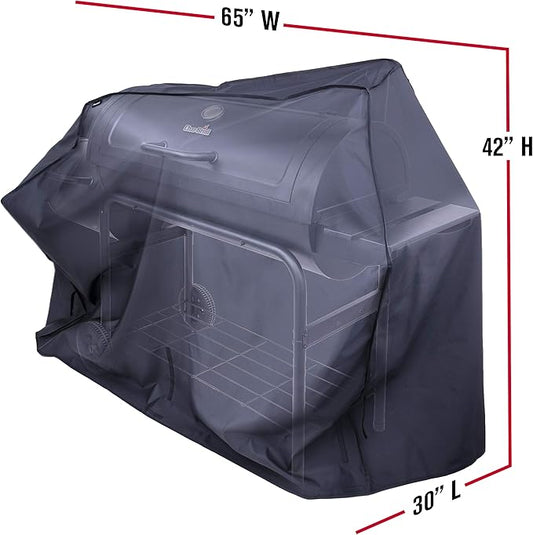 Charbroil® Extra Large 65" Grill/Smoker Cover, Black - 4419768P04V