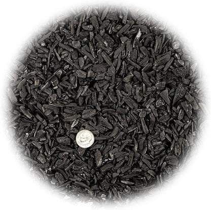 GARDENERA Horticultural Charcoal for Indoor Plants [5-Quart Bag] Black Diamond Soil Amendment for Orchids, Terrariums, and Gardening