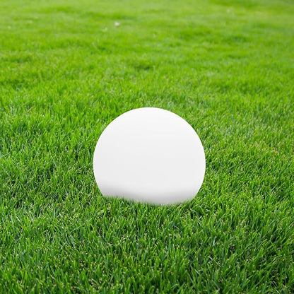 UPKOCH Waterproof RGB Garden Light: Rechargeable LED Globe Orb Lamps Color Changing RGB Orb Light for Outdoor Lawn Patio Yard Party Decoration