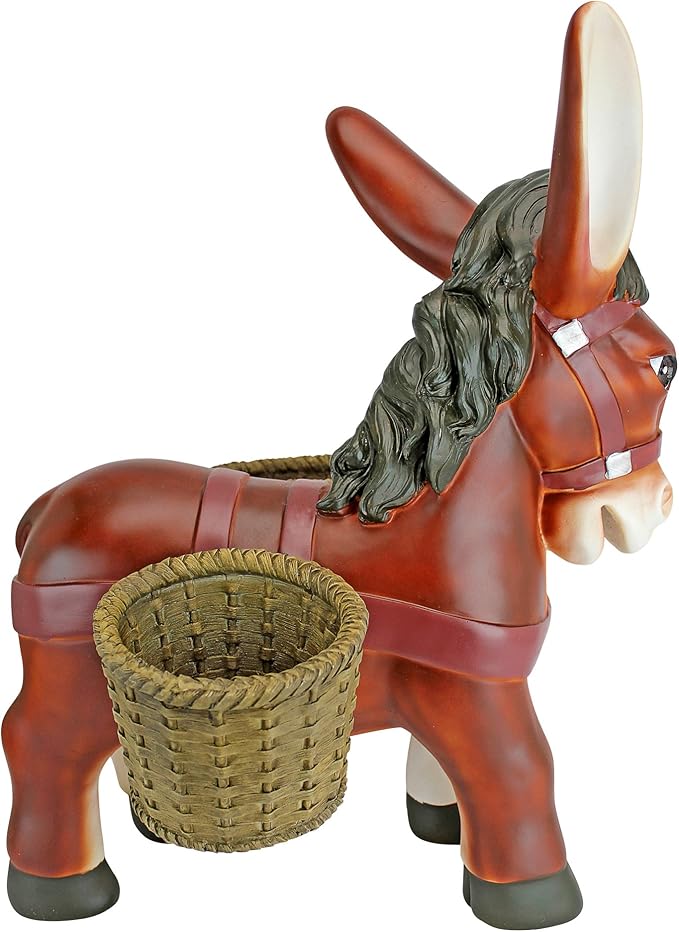 Design Toscano Pancho the Burro Planter Sculpture