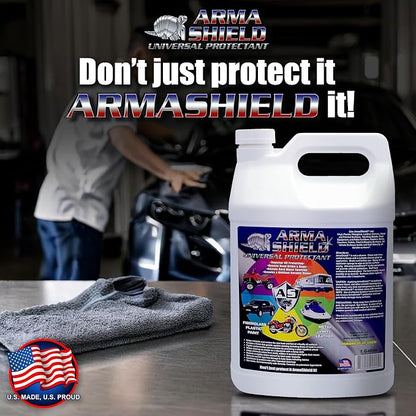 Universal Protectant- 1 Gal | Long Lasting Upholstery Protector Spray & UV Spray | Easy Protective Spray & Weatherproof Spray for Outdoor Decor, Furniture & Gear | Made in The U.S.A