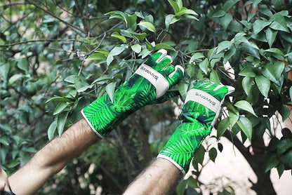 Gardening Gloves Work Leather Gloves Men Women Forearm safety Anti Slip Thorn proof Garden Working Pruning Long and Short
