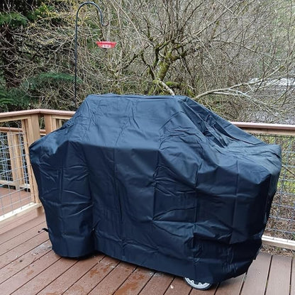 Grill Cover for Monument Grills Denali 605, 66 Inch Heavy Duty & Waterproof, Outdoor Barbecue Cover