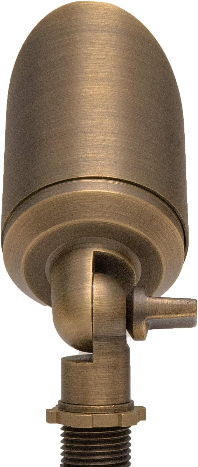 12V 6W Solid Brass (Bronze) LED Outdoor Spotlight 2700K Warm White 275 Lumens for Low Voltage Landscape Lighting of Yard, Lawn, Garden, Patio, Trees & House