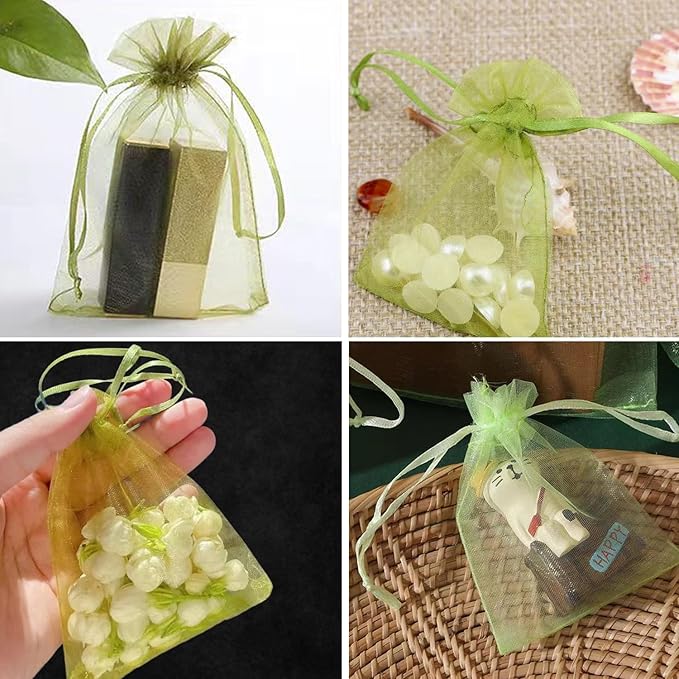 30 Pcs 3.9''×5.9'' Drawstring Fruit Netting Bags, Reusable Garden Netting Bags, Fruit Cover Mesh Bag for Fruit Trees Vegetable Floral
