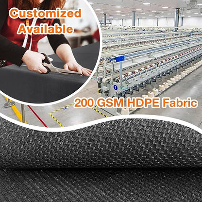 Artpuch Outdoor Pergola Shade Cover 16x23 FT Sun Shade Cloth with Grommets Dark Grey 90% UV Protection Canopy Patio Privacy Screen (Customized Available)