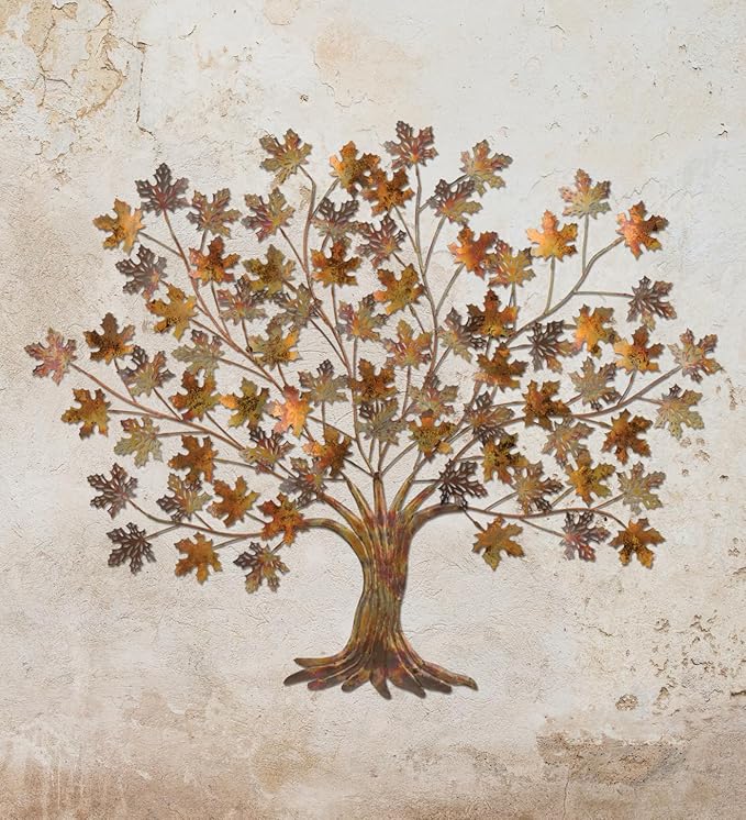 Regal Art & Gift Tree of Life Bronze Metal Wall Décor for Home - Large Wall Hanging Decorative Accent | Indoor Outdoor Metal Wall Art | Weather Resistant Sculpture for Living Room, Patio or Garden