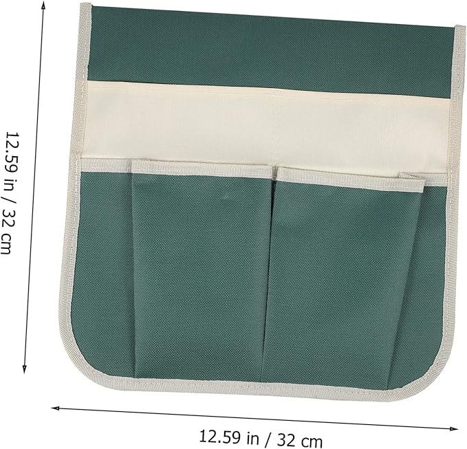 YARNOW Garden Kneeler Tool Bag Large Multi-Pocket Tote with Durable 600D Fabric Storage Pouch for Gardening Tools Organizer and Easy Carry