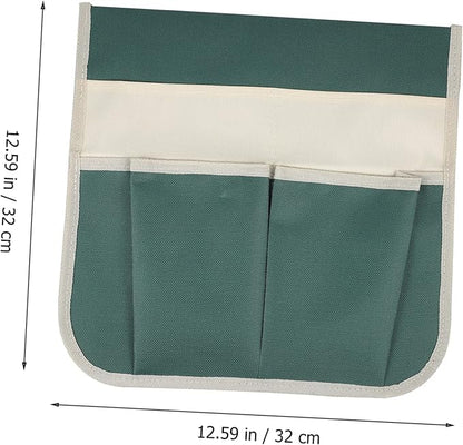 YARNOW Garden Kneeler Tool Bag Large Multi-Pocket Tote with Durable 600D Fabric Storage Pouch for Gardening Tools Organizer and Easy Carry