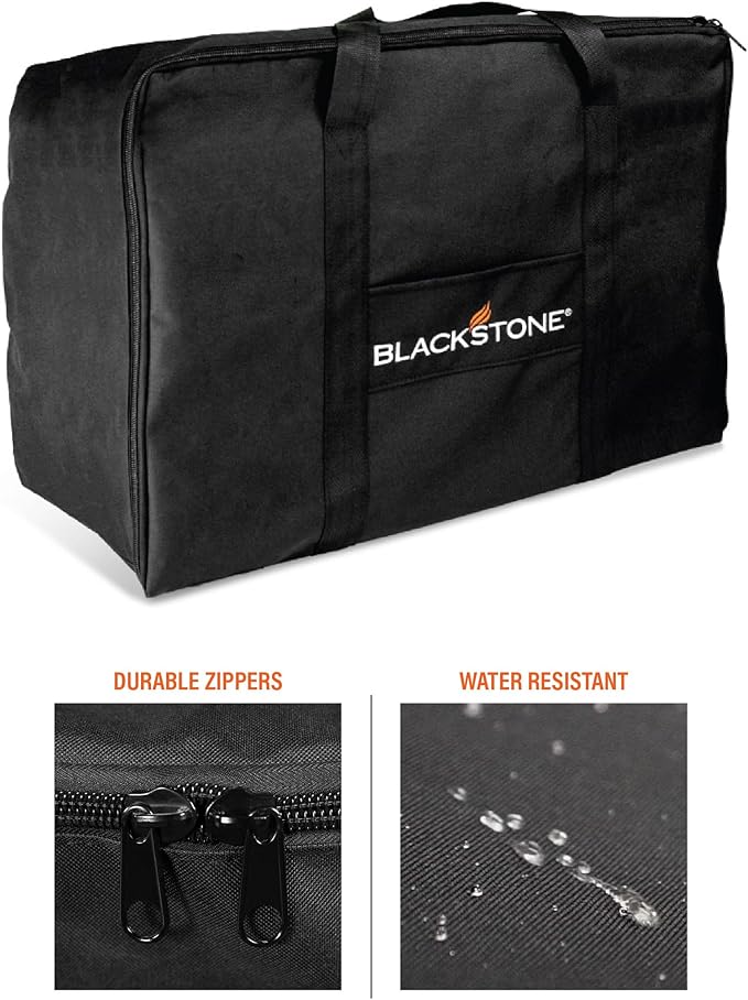 Blackstone Tabletop Griddle Carry Bag – Fits 17 Inch & 22 Inch Tabletop – Portable BBQ Grill Griddle Carry Bag - 600D Heavy Duty Weather-Resistant Cover Accessories – 5035