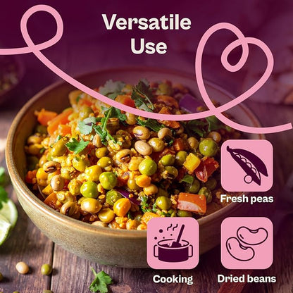 SVI 50 Gandules Pigeon Peas Seeds (Cajanus indicus) - Gungo peas, Congo Pea, Drought Resistant & Nitrogen-Fixing, Open-Pollinated - Heirloom Vegetable Seeds for Outdoor Garden, Raised Beds