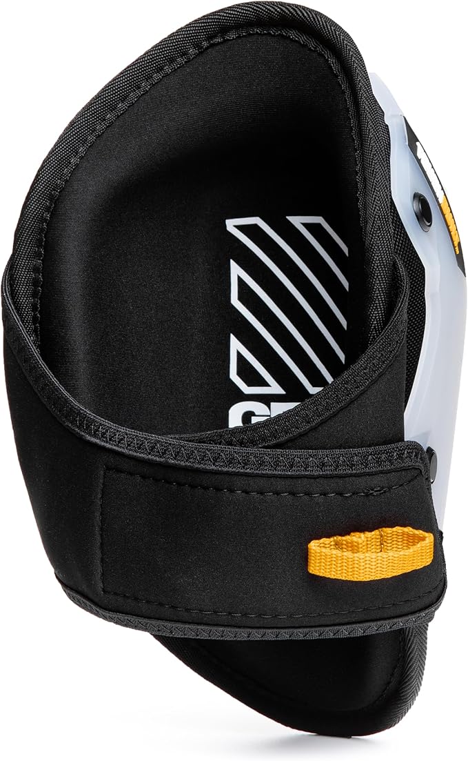 ToughBuilt – GelFit Non-Marring Knee Pads, Professional Gel Cushion Kneepads with EVA Foam Comfort Layer, Smooth Non-Scratch Shell, Adjustable Straps, and Heavy-Duty Jobsite Protection (TBL-KP-G203-R)