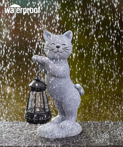 Qeeman Garden Outdoor Decor Statues: Art Figurines Decorations for Yard Patio Balcony Porch Lawn Ornaments - Gifts for Grandma Mom