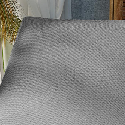 Outsunny Outdoor Lounge Chair Cushion Set of 2, UPF50+ 200gsm Fabric and 25D High-Density Foam, Foldable Patio Chaise Lounge Cushion Set, Fade Resistant for Lawn Pool, 76" x 23", Gray