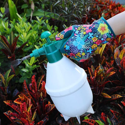 Trifabricy Gardening Gloves for Women, Breathable Leather Garden Gloves with Grip, Thorn-Proof Puncture-Resistant Work Gloves