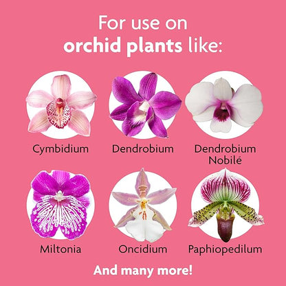 Miracle-Gro Water Soluble Orchid Food, 8 oz., 2-Pack