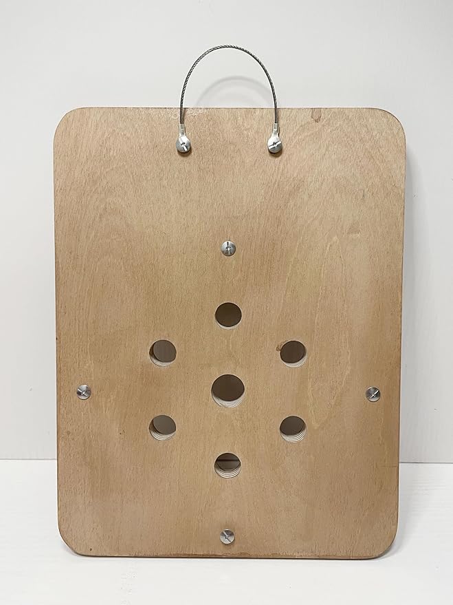 RISEON Mounting Board for Orchids, Aroids, Hoya and Other Climbing Plants, Wood Wall Planter, Vertical Plant Wall Board, Hanging Planter, Staghorn Fern Mount