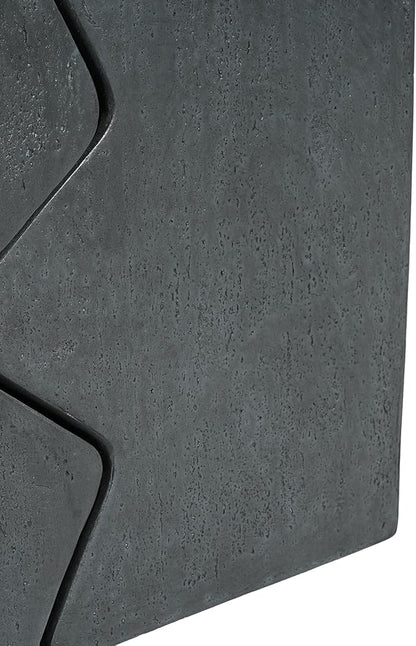 Christopher Knight Home Loire MGO Outdoor Side Table Set of 2, Concrete Indoor/Outdoor Nesting Coffee Table, Multi-Purpose Patio End Table, No Assembly, Stone Gray